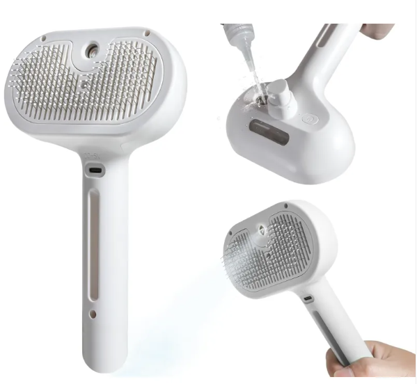 2-in-1 Spray Grooming Brush